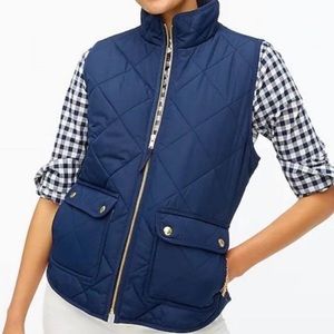 J. Crew Women’s Diamond Quilted Puffer Vest